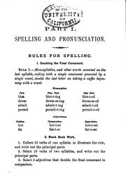 Cover of: A Normal Word Book, Or, Studies in Spelling, Defining, Word-analysis, and ...