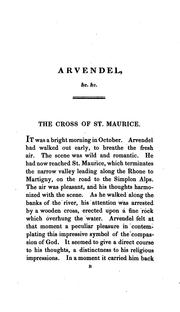 Cover of: Arvendel; or, sketches in Italy and Switzerland [by G.T. Noel].