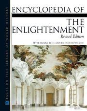 Cover of: Encyclopedia Of The Enlightenment (Facts on File Library of World History) by Peter Hanns Reill, Ellen Judy Wilson