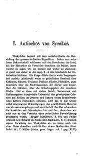 Cover of: Antiochos von Syrakus und Coelius Antipater