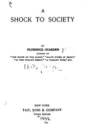 Cover of: A Shock to Society