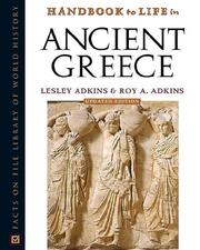Cover of: Handbook to life in ancient Greece by Lesley Adkins