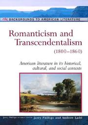 Cover of: Romanticism and transcendentalism: 1800-1860