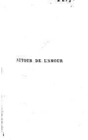 Cover of: Autour de l'amour