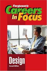 Cover of: Design (Ferguson's Careers in Focus)
