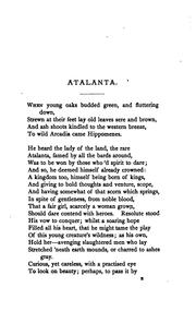 Cover of: Atalanta, Winnie, and Other Poems | John Brent