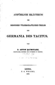 Cover of: Ausführliche Erläuterung des besonderen völkerschaftlichen Theiles der ...