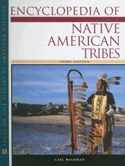 Cover of: Encyclopedia of Native American Tribes by Carl Waldman
