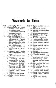 Cover of: Atlas und Grundriss der Verbandlehre
