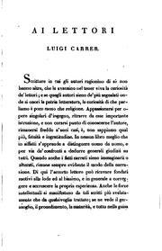 Autori che ragionano di sè by Luigi Carrer