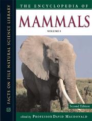 Cover of: The Encyclopedia of Mammals (Facts on File Natural Science Library)