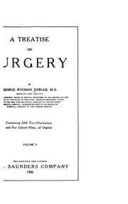 Cover of: A Treatise on surgery. v.2