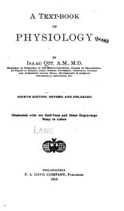 Cover of: A Text-book of physiology by Isaac Ott, Isaac Ott