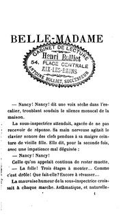 Cover of: Belle-Madame