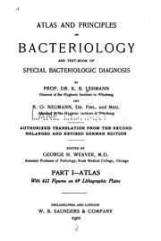 Cover of: Atlas and principles of bacteriology v.1