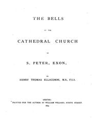 Cover of: The Bells of the Cathedral Church of S. Peter, Exon