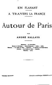 Cover of: Autour de Paris