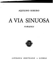 Cover of: A via sinuosa: romance