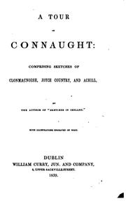 Cover of: A tour in Connaught, by the author of 'Sketches in Ireland' [signing himself C.O.].