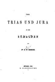 Cover of: Über Trias und Jura in den Südalpen