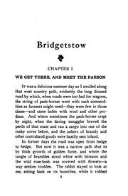 Cover of: Bridgetstow: Some Chronicles of a Cornish Parish