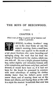 Cover of: The boys of Beechwood by Elizabeth Eiloart