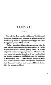 Cover of: The blowpipe vade mecum. The blowpipe characters of minerals: deduced from the observations of A ...