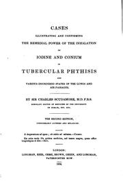 Cover of: Cases Illustrating and Confirming the Remedial Power of the Inhalation of ...