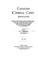 Cover of: Canadian Criminal Cases Annotated: Series of Reports of Important Decisions in Criminal and ...