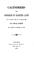 Cover of: Calendriers d'un bourgeois du Quartier Latin ...