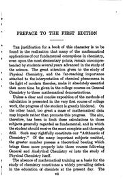 Cover of: The Calculations of General Chemistry with Definitions, Explanations, and ...