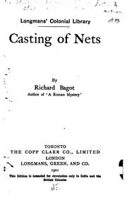 Cover of: Casting of Nets