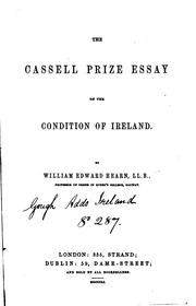 Cover of: The Cassell prize essay on the condition of Ireland