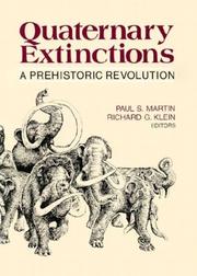 Cover of: Quaternary Extinctions by Paul S. Martin