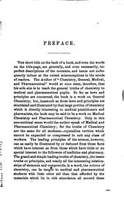 Cover of: Chemistry: General, Medical, and Pharmaceutical, Including the Chemistry of ...