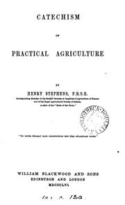 Cover of: Catechism of practical agriculture