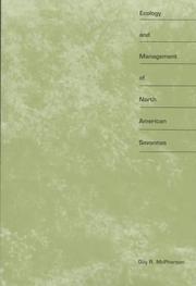 Ecology and management of North American savannas by Guy R. McPherson