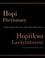 Cover of: Hopi Dictionary : Hopiikwa Lavaytutuveni