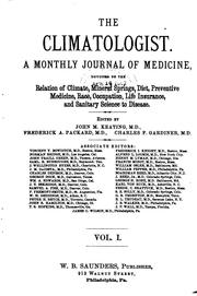 Cover of: The Climatologist