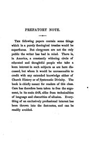 Cover of: The Church-idea: An Essay Toward Unity by William Reed Huntington