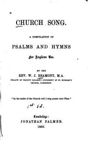 Cover of: Church Song: A Compilation of Psalms and Hymns