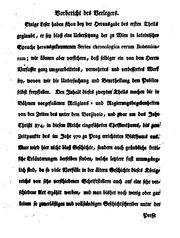 Chronologische Geschichte Böhmens