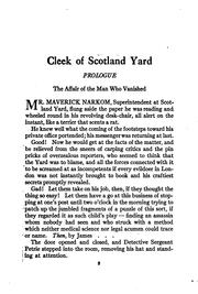 Cover of: Cleek of Scotland Yard: Detective Stories by Thomas W. Hanshew, Thomas W. Hanshew