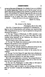 Cover of: Correction of the erroneous statements of Henry H. Smith, M.D.