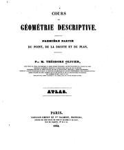 Cover of: Cours de géométrie descriptive by Théodore Olivier