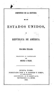Cover of: Compendio de la historia de los Estados Unidos: Ó, República de América