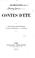 Cover of: Contes d'été: Souffrances du professeur Delteil; Les trios des Chenizelles; Les ragotins