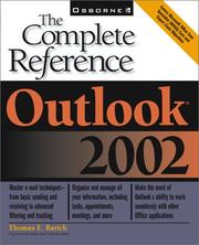 Cover of: Outlook 2002: the complete reference