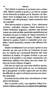 De l'ataxie locomotrice et en particulier de la maladie appelée ataxie locomotrice progressive by Paul Topinard