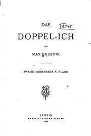 Cover of: Das Doppel-ich